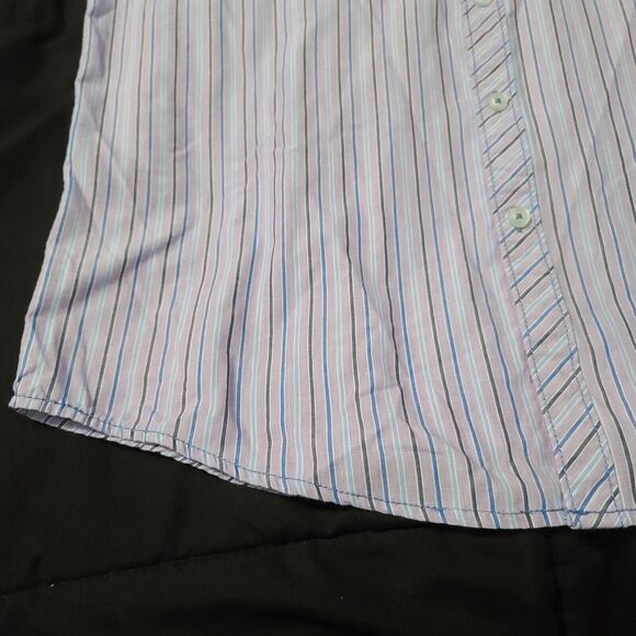 Michael Brandon Mens Button Down Multicolor Size Small Cotton Blend Long Sleeve - Picture 12 of 12